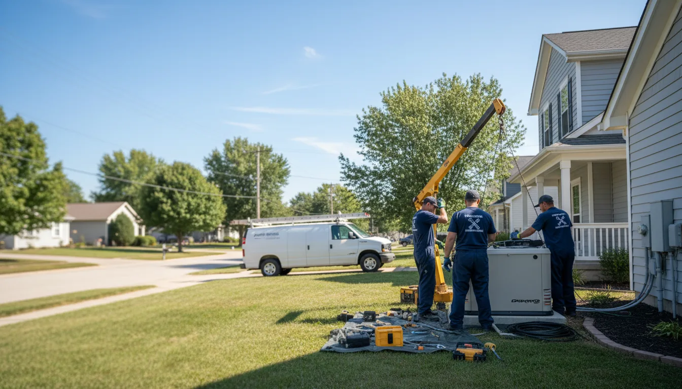 Generator Installation in Prairie City, IL near me